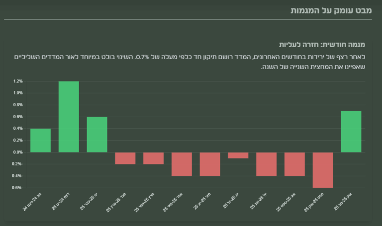 מדד מחירי הדירות 12