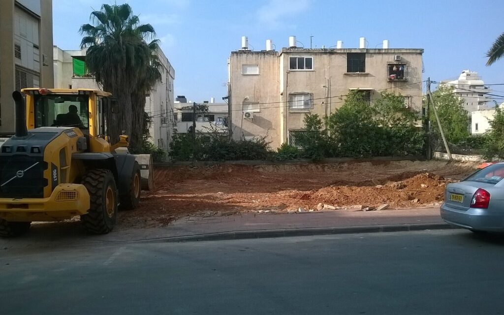 בניית בית פרטי ברחוב בר יוחאי ברמת גן
