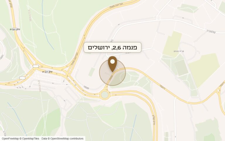 מפת מיקום של מתחם פנמה 2,6
